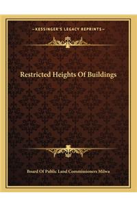 Restricted Heights of Buildings