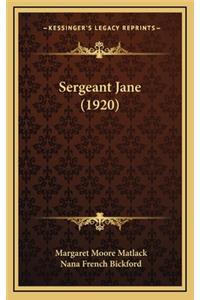 Sergeant Jane (1920)