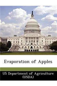 Evaporation of Apples