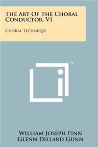 Art Of The Choral Conductor, V1
