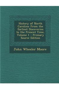 History of North Carolina