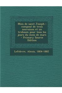 Mois de Saint Joseph