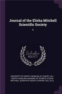 Journal of the Elisha Mitchell Scientific Society