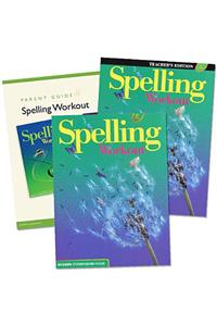 Spelling Workout Homeschool Bundle Level E Copyright 2002