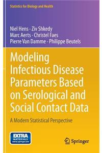 Modeling Infectious Disease Parameters Based on Serological and Social Contact Data