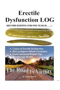 Erectile Dysfunction Log: Men Sex Drive