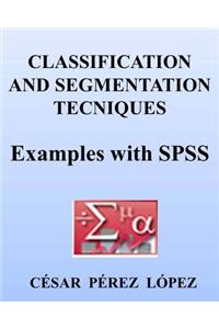 Classification and Segmentation Tecniques. Examples with SPSS