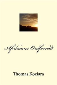 Afrikaans Ordforrad