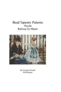 Bead Tapestry Patterns Peyote Railway by Manet