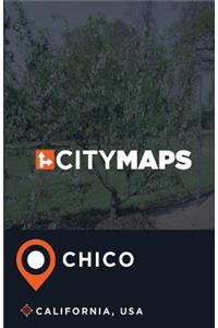 City Maps Chico California, USA