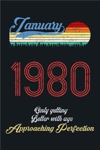 January 1980 Only Getting Better With Age, Approaching Perfection