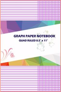 Graph Paper Notebook Quad Ruled 8.5
