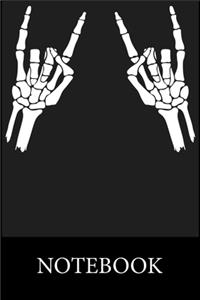 Rock Star Bone Notebook
