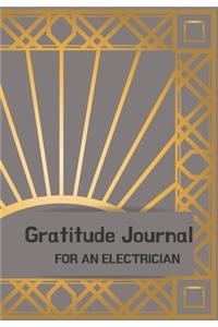 Gratitude Journal for an Electrician