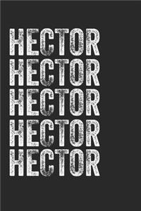 Name HECTOR Journal Customized Gift For HECTOR A beautiful personalized