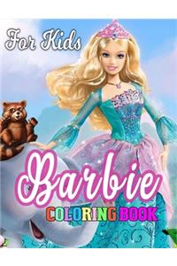 Barbie coloring book for kids