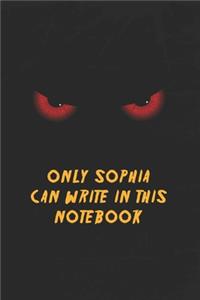 Sophia Notebook