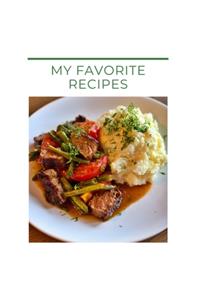 My Favorite Recipes