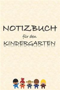 Notizbuch für den Kindergarten