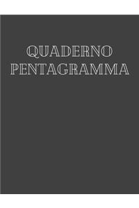 Quaderno Pentagramma