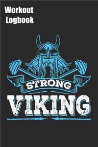 Strong Viking Workout Logbook
