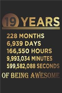 19 Years Of Being Awesome