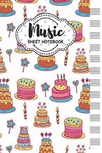 Music Sheet Notebook