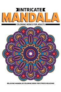 Intricate Mandala Coloring Books For Adults