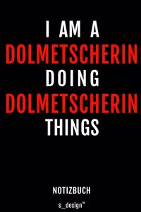 Notizbuch für Dolmetscher / Dolmetscherin