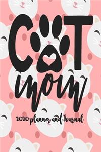 2020 Planner and Journal - Cat Mom