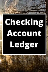 Checking Account Ledger