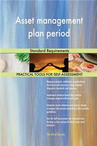 Asset management plan period