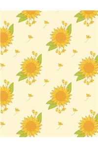 Sunflower Notebook