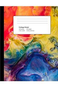 College Ruled Notebook: College Ruled: 100 Sheets / 200 Pages, 8.5 X 11