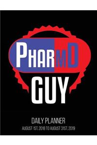 PharmD Guy Daily Planner August 1st, 2018 to August 31st, 2019
