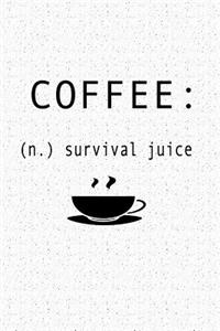 Coffee Survival Juice