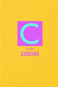 C Is for Cooking