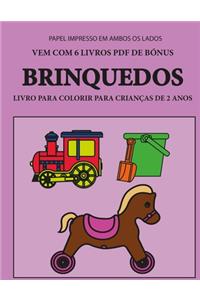 Livro para colorir para crianças de 2 anos (Brinquedos)