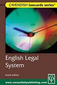 English Legal System Lawcard 4ed