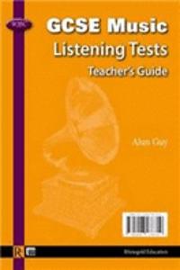 WJEC GCSE Music Listening Tests Teachers' Book