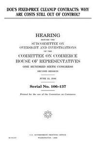 DOE's fixed-price cleanup contracts