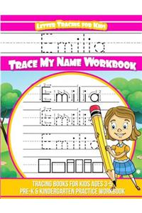 Emilia Letter Tracing for Kids Trace my Name Workbook