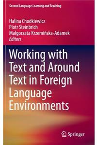 Working with Text and Around Text in Foreign Language Environments