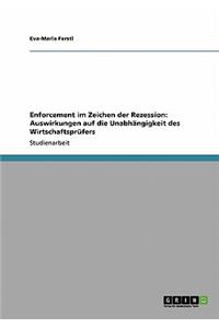 Enforcement im Zeichen der Rezession