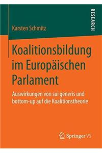 Koalitionsbildung Im Europäischen Parlament