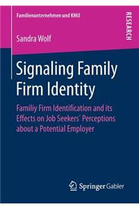 Signaling Family Firm Identity