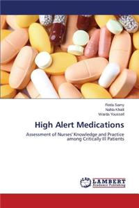 High Alert Medications