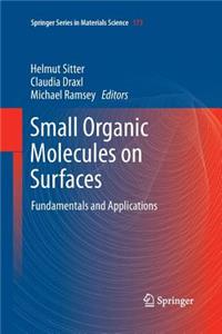 Small Organic Molecules on Surfaces