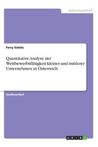 Quantitative Analyse der Wettbewerbsfähigkeit kleiner und mittlerer Unternehmen in Österreich