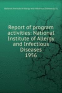 Report of program activities